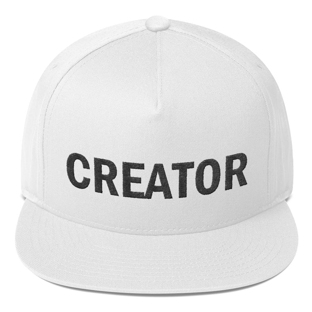 Creator 3D Embroidered Flat Bill