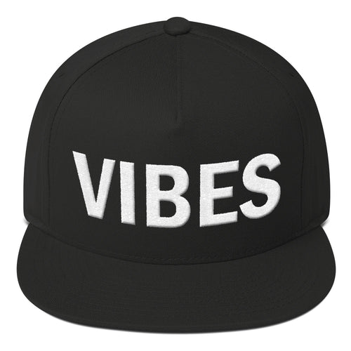 Vibes 3D Embroidered Flat Bill